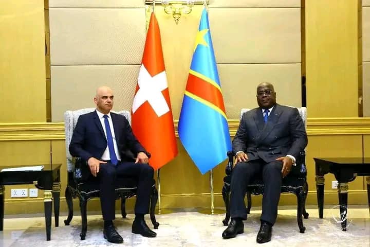 You are currently viewing RDC-Suisse : Félix Tshisekedi reste catégorique “nous n’allons jamais négocier avec le M-23”