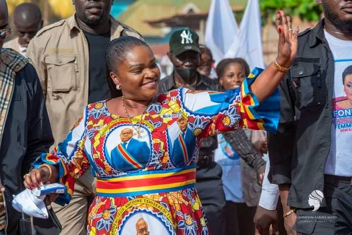 You are currently viewing RDC : Carole Agito et la grande orientale se sont distingués lors de la sortie officielle de l’union sacrée