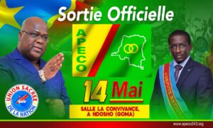 Lire la suite à propos de l’article RDC- POLITIQUE : Sortie officielle du Parti APECO à Goma