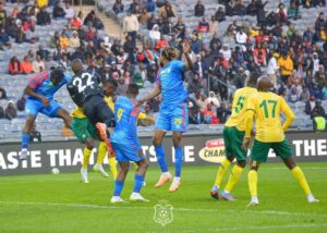 Lire la suite à propos de l’article Foot : après avoir réalisé le résultat tant attendu face au Soudan, la RDC s’incline en amical contre l’Afrique du Sud