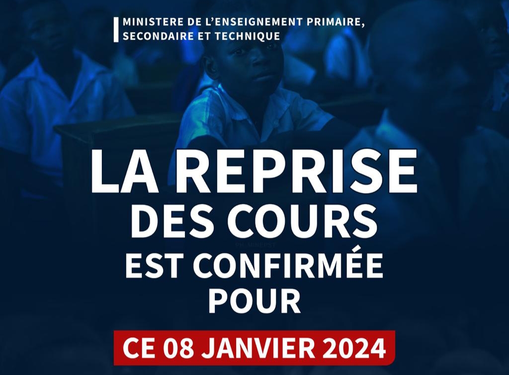 Lire la suite à propos de l’article EPST: Après 3 semaines de vacances, les élèves reprennent le chemin de l’école ce lundi (Min.EPST)