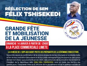 Lire la suite à propos de l’article Une semaine avant l’investiture de Tshisekedi, l’UDPS annonce déjà une gigantesque fête ce dimanche