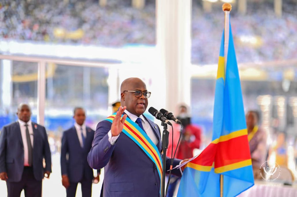 You are currently viewing Prestation de serment : Félix Tshisekedi promet la non reproduction des erreurs du passé durant son second quinquennat