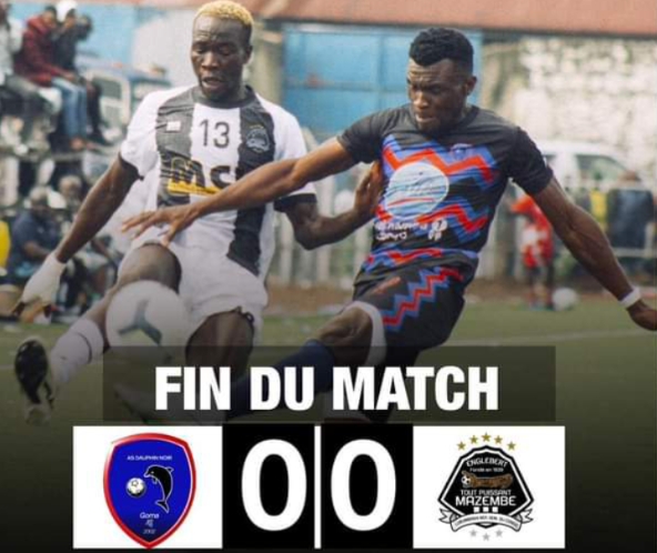 Lire la suite à propos de l’article Linafoot/Play-Offs : le TP Mazembe tenu en échec par le Dauphin Noir à Goma