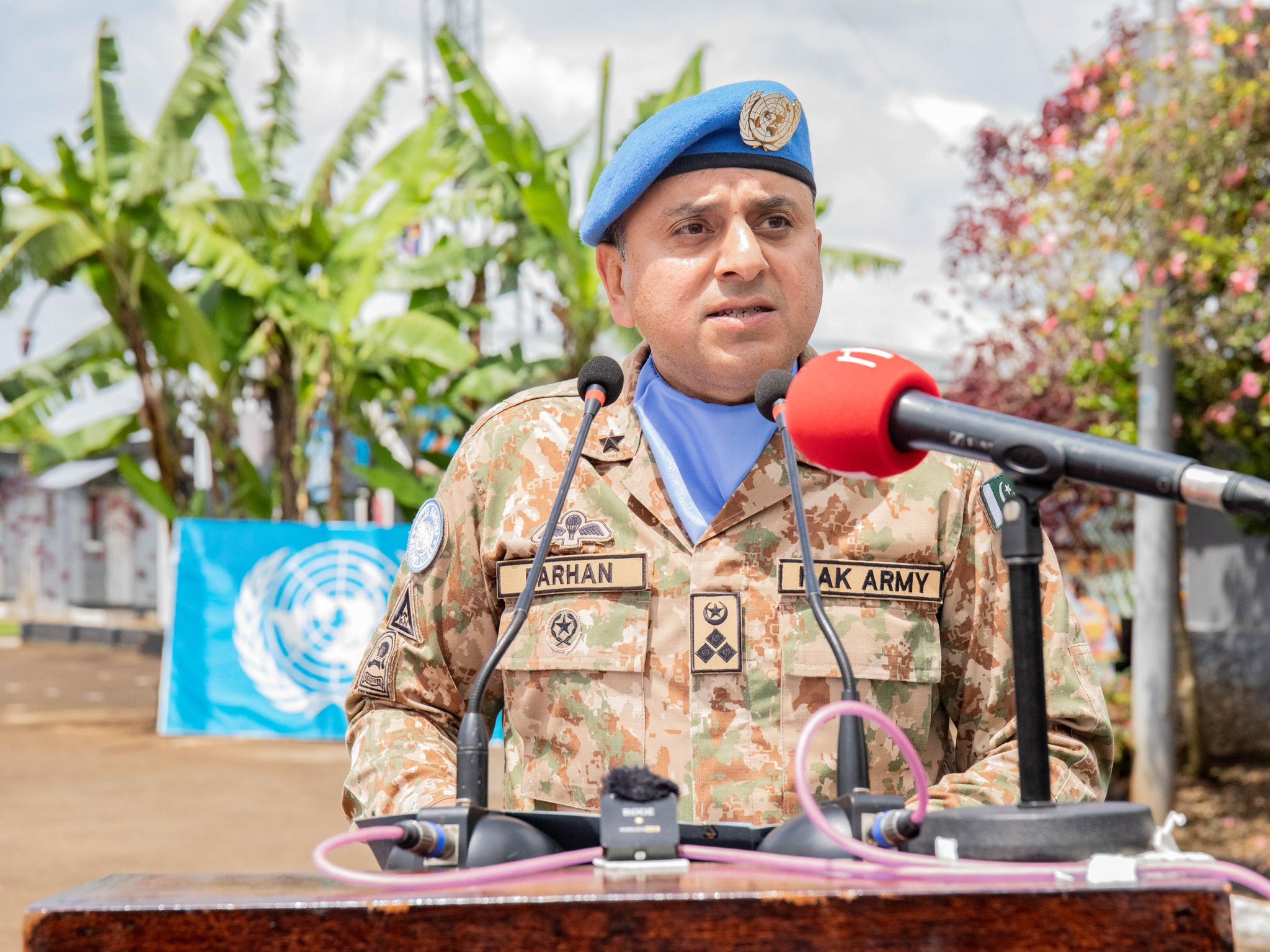 You are currently viewing MONUSCO : Après plus de 20 ans de service, les Casques bleus pakistanais quittent la RDC