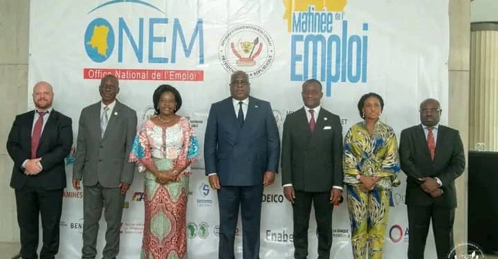 You are currently viewing RDC : Félix Tshisekedi a lancé une matinée de l’emploi organisée par l’ONEM