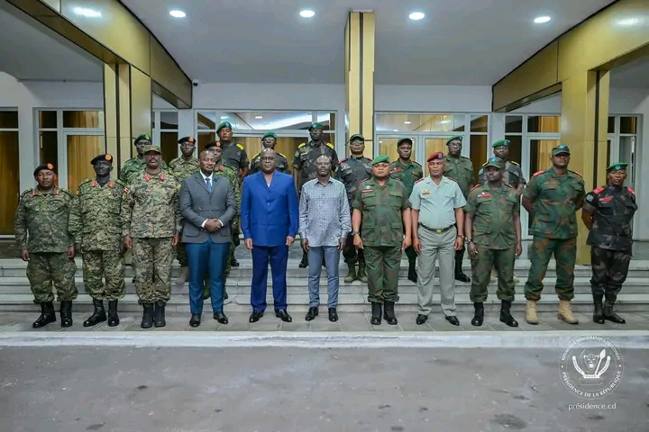 You are currently viewing RDC :  Une délégation de l’armée ougandaise reçue à la cité de l’union africaine