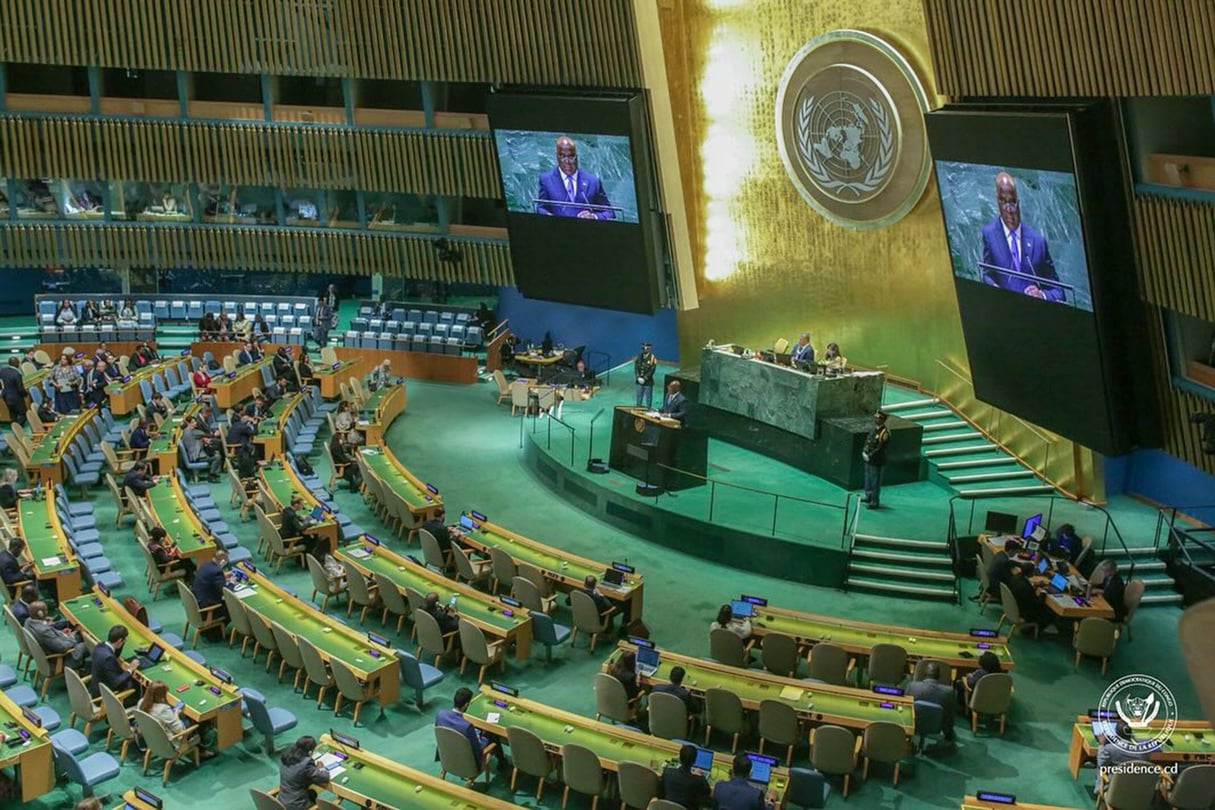 Lire la suite à propos de l’article Assemblée générale de l’ONU : Postulée en étant l’unique candidate en Afrique centrale, la RDC est élue pays membre du Conseil des droits de l’homme