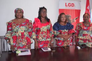 Lire la suite à propos de l’article Gel des comptes de l&rsquo;université, écoles et hôpital Mapon : Les femmes du LGD exigent la levée de cette mesure qu&rsquo;elles qualifient de « politiquement motivée »