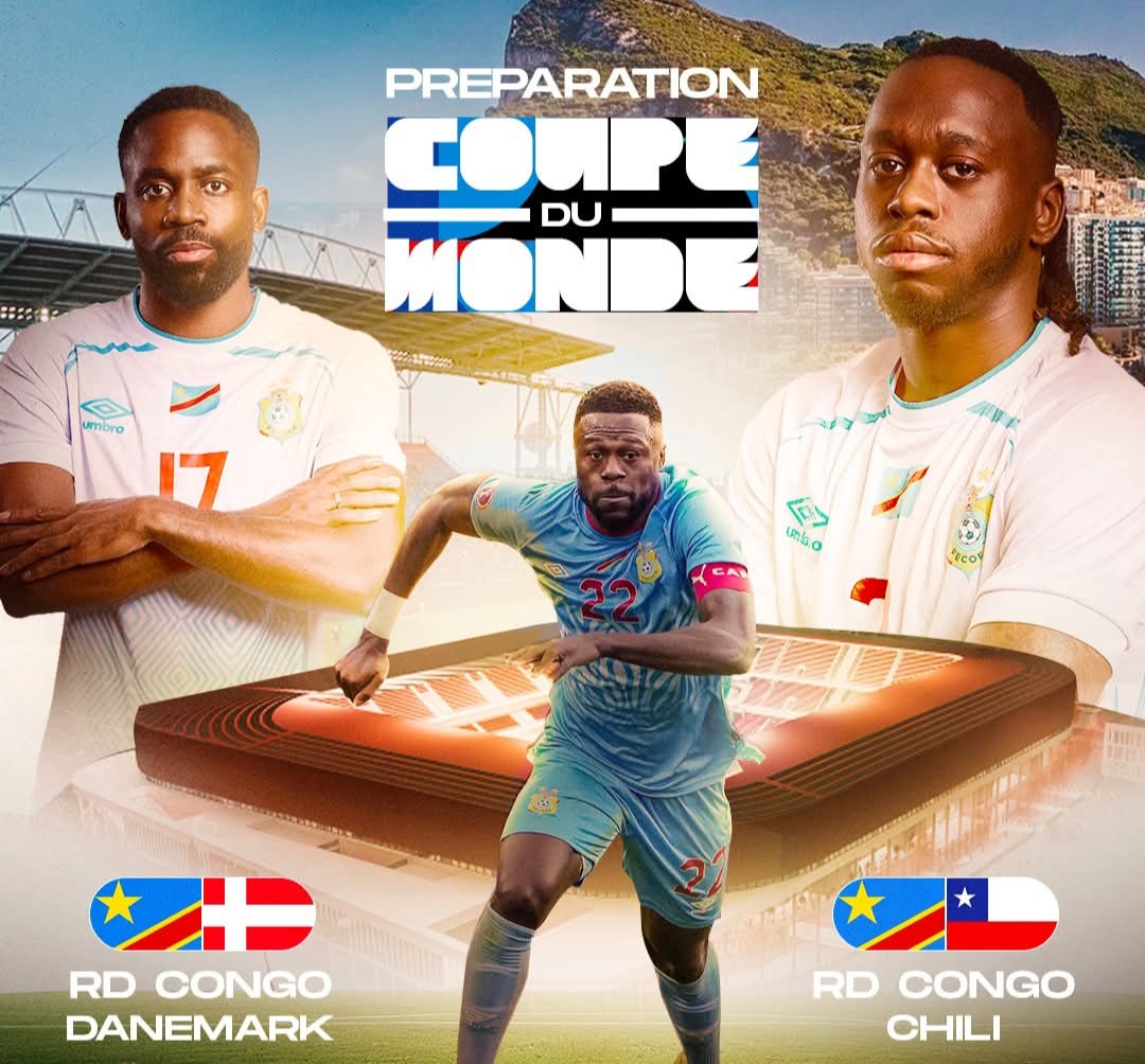You are currently viewing OFFICIEL : La RDC affrontera le Danemark et le Chili pour les préparatifs du Mondial 2026