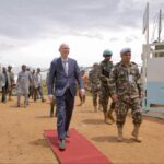 Fin de mission de James Swan à Goma : le Chef de la MONUSCO rassure que les casques bleus continueront d&rsquo;agir aux côtés des congolais pour renforcer la secrétaire des civils