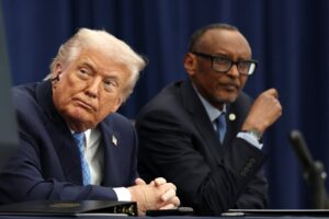 Lire la suite à propos de l’article Sanctions américaines : Paul Kagame dénonce un « deux poids, deux mesures » de Washington qu&rsquo;il accuse de presser le Rwanda tout en ménageant la RDC