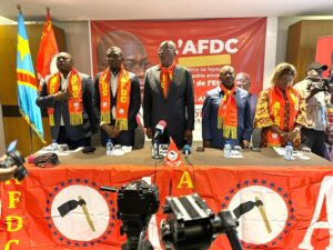 Lire la suite à propos de l’article RDC : L&rsquo;AFDC signale l&rsquo;arrestation de plusieurs de ses cadres à Kinshasa, dont son vice-président qui ont été acheminés à la maison militaire de Tshisekedi