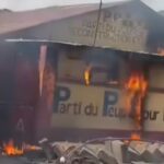 Incendie du siège du PPRD à Kinshasa : Justicia ASBL exige l&rsquo;ouverture d&rsquo;une enquête judiciaire contre Augustin Kabuya