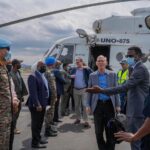 Goma : James Swan réaffirme l’engagement de la MONUSCO en faveur des efforts de paix dans l’Est de la RDC