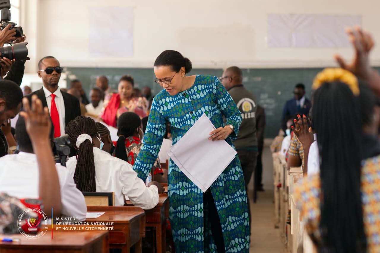 You are currently viewing RDC – Exétat 2026 : Raïssa Malu a officiellement donné le coup d’envoi de la session ordinaire à Lubumbashi