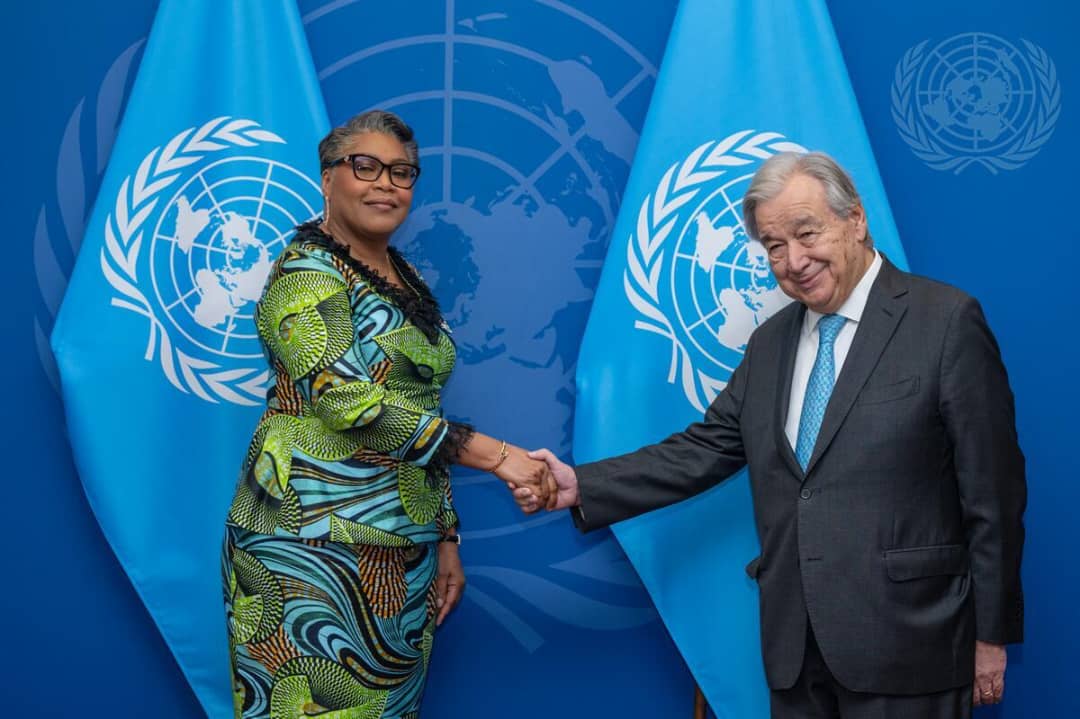You are currently viewing Diplomatie : Face à Suminwa, António Guterres a réaffirmé la volonté de l&rsquo;ONU d&rsquo;appuyer les efforts de la paix dans l&rsquo;Est de la RDC